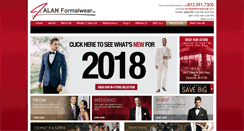 Desktop Screenshot of jalanformalwear.com